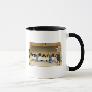 Caneca St Dominic e seus companheiros Fed por anjos
