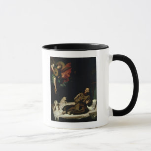 Caneca St Francis consolou por um músico do anjo