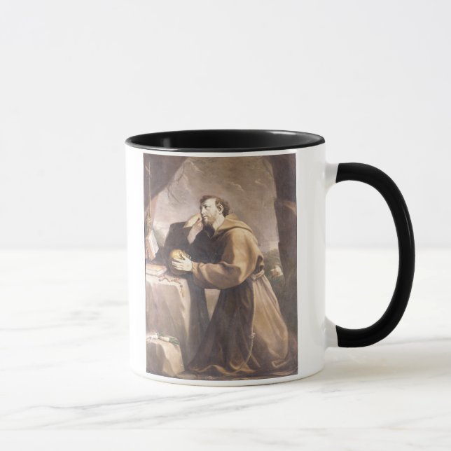 Caneca St Francis de Assisi na oração (Direita)