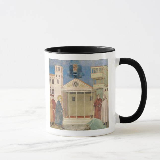 Caneca St Francis honrou por um homem simples, 1297-99 (Direita)