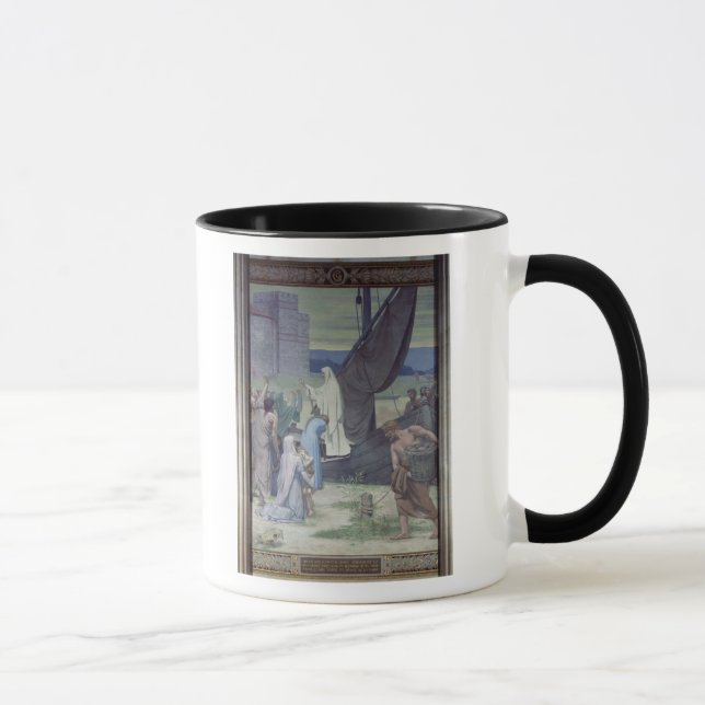 Caneca St. Genevieve que traz fontes (Direita)