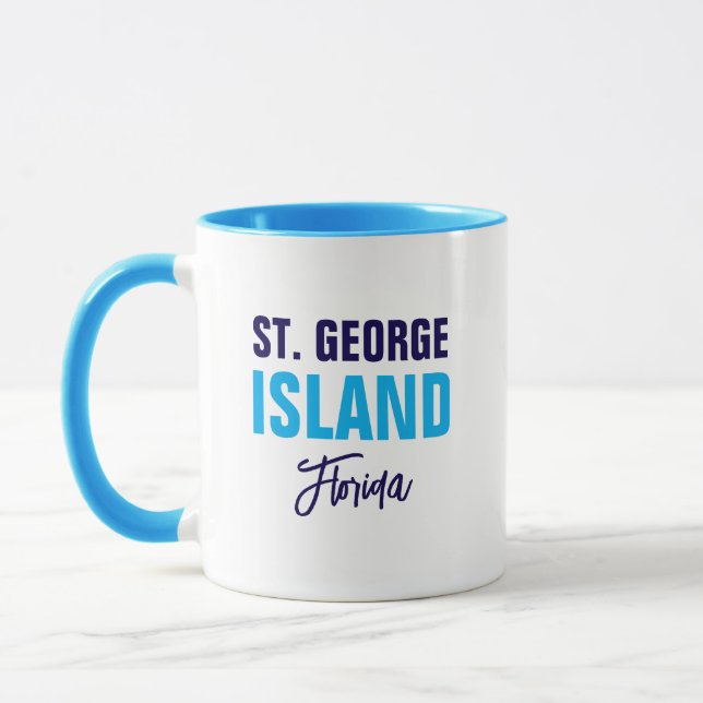 Caneca St. George Island Florida Coffee Mug (Esquerda)