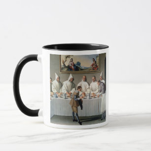 Caneca St. Hugh de Cluny (1024-1109) no Refectory de