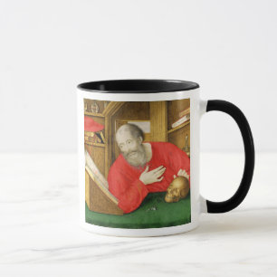 Caneca St Jerome em seu estudo, 1650 (bodycolour e w/c