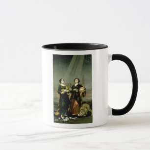 Caneca St. Justina e St. Rufina, 1817