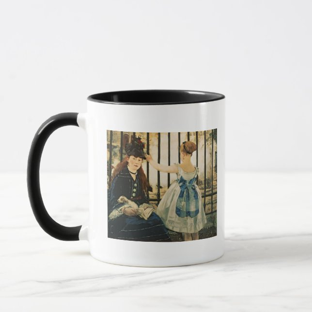 Caneca St. Lazare de Manet | Gare, 1872-3 (Esquerda)