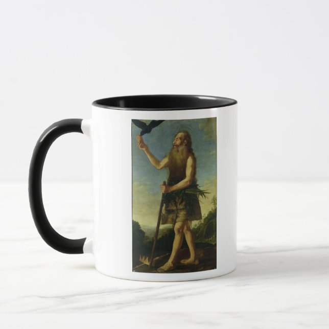 Caneca St. Onuphrius (óleo em canvas) (Esquerda)