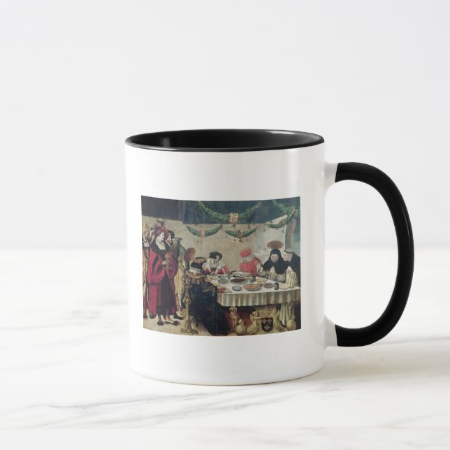 Caneca St Thomas Aquinas e Louis IX (Direita)