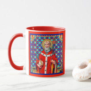 Caneca St. Thomas Becket em Chasuble Vermelho (K 34) Cane