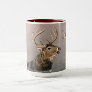 Caneca Stag and Ducks Cerâmica Mug