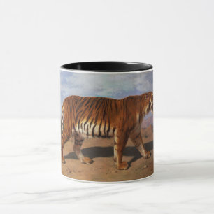 Caneca Stalking Tiger (por Rosa Bonheur)