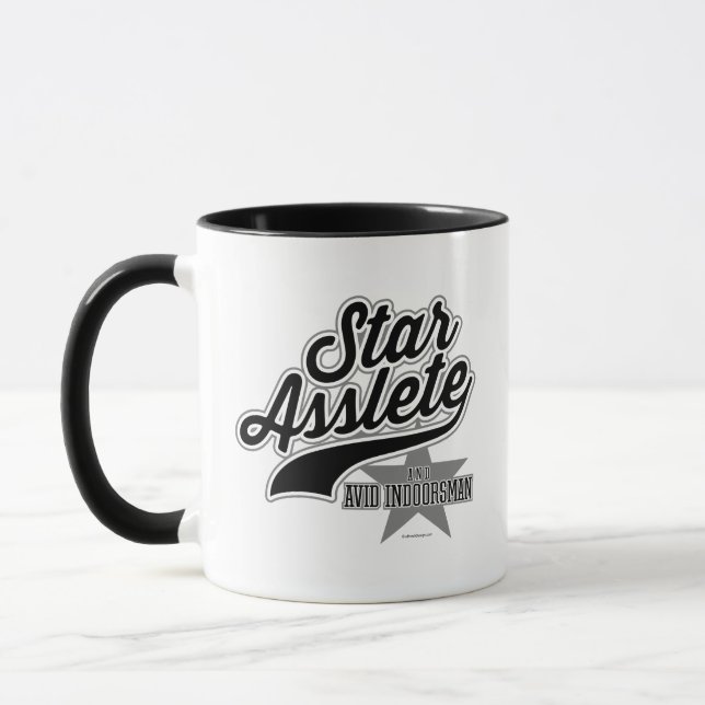 Caneca Star Asslete (Avid Indoorsman) (Esquerda)