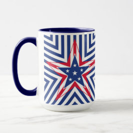 Caneca Star of Freedom (Stripe)