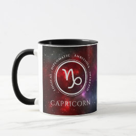 Caneca Starfield Capricorn Goat Western Zodiac