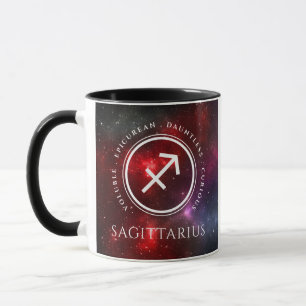 Caneca Starfield Sagittarius Archer Western Zodiac