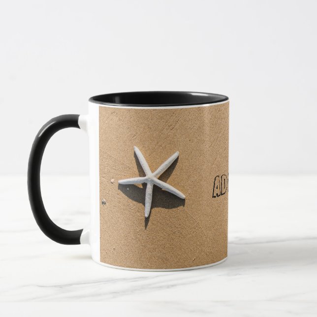Caneca Starfish na praia Sandy (Esquerda)