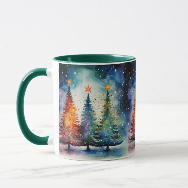Caneca Starry Christmas Cerâmica Mug (Esquerda)