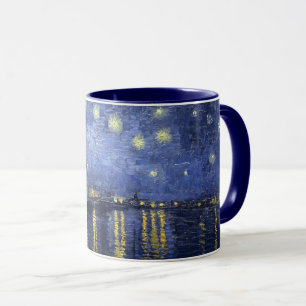 Caneca Starry Night por van Gogh