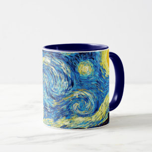 Caneca Starry Night por Vincent van Gogh