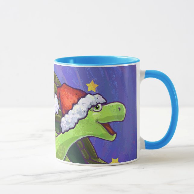Caneca Starry Night Tortoise Natal (Direita)