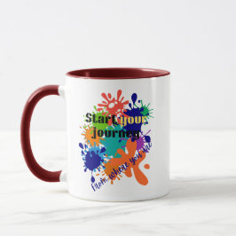 Caneca Start Your Journey Motivational Mug | Black Friday