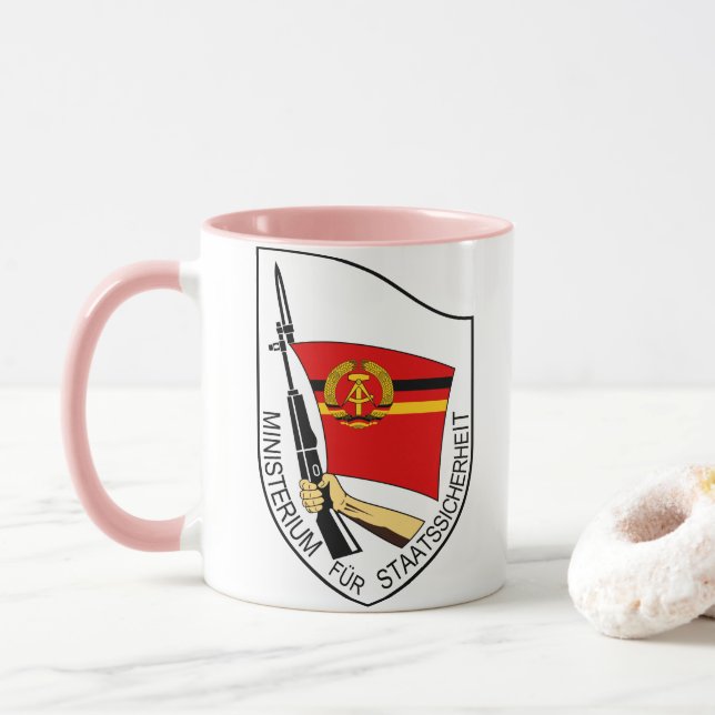 Caneca Stasi - RDA (Deutsche Demokratische Republik) (Com Donut)
