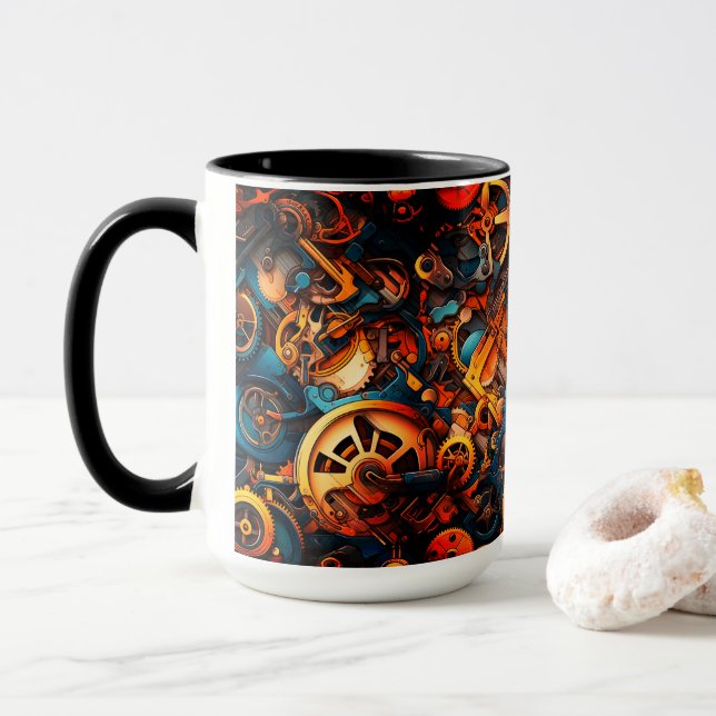 Caneca Steampunk (Com Donut)
