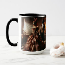 Caneca Steampunk Victorian Fantasy Art Masquerade 