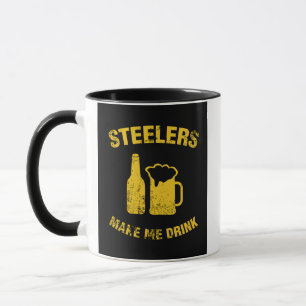 Caneca Steelers Me Faz Beber