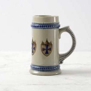 Caneca Stein Blue Rayel Crest