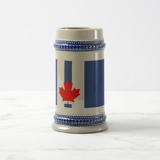 Caneca Stein com Bandeira de Toronto, Canadá (Centro)