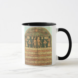 Caneca Stele de Horsiese, período atrasado (madeira