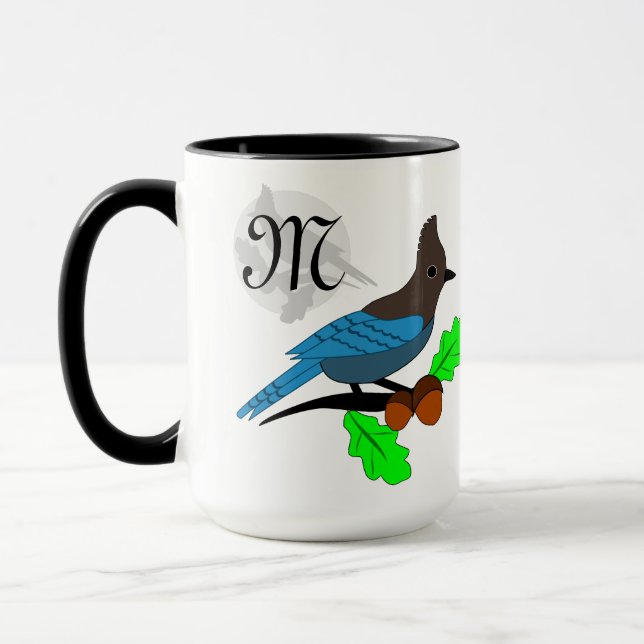 Caneca Steller Blue Jay Monograma (Esquerda)