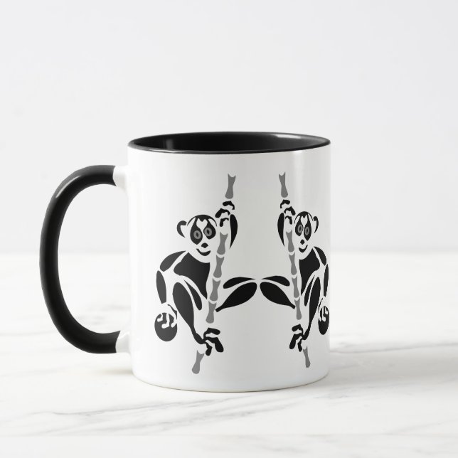 Caneca Stencil Lenta Loris Subindo (Esquerda)