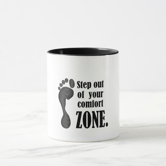 Caneca step out of your comfort zone  (Centro)