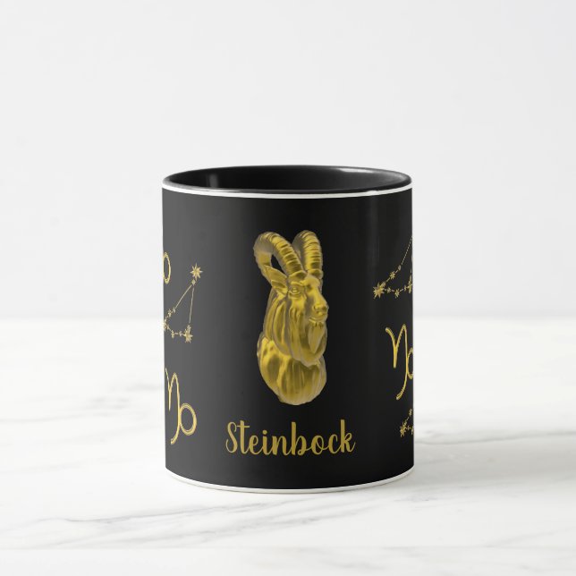 Caneca Sternzeichen Steinbock, gold -  (Centro)