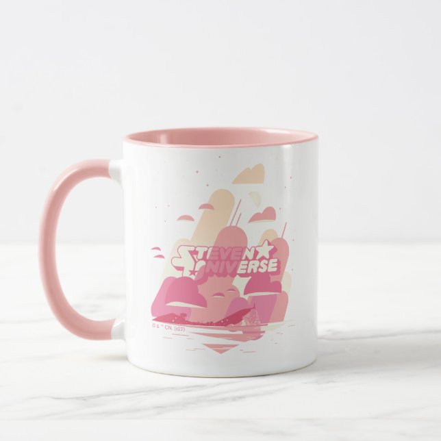 Caneca Steven Universe | Praia (Esquerda)
