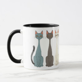 Caneca Still Tired Cats - Cat Mom Kitty Lover - Graphic