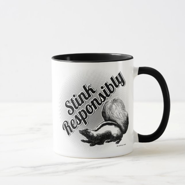 Caneca Stink Responsavelmente Mug (Direita)