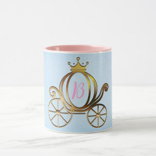 Caneca Storey Azul da Princesa Dourada