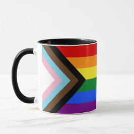 Caneca Stories Matter Gay Pride Intersection Rainbow Flag