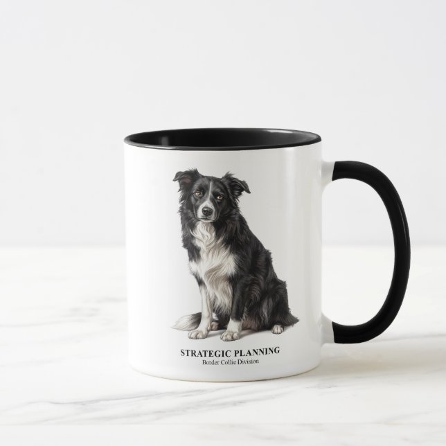 Caneca Strategic Planning Border Collie (Direita)