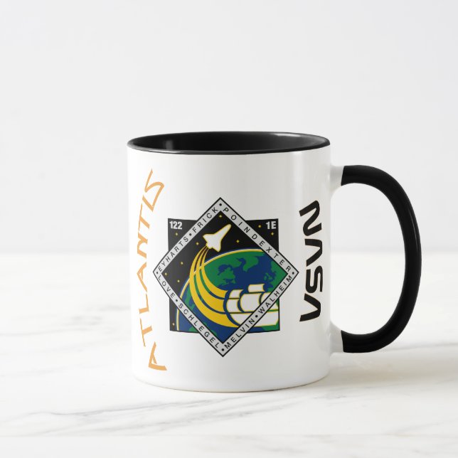 Caneca STS 122 Atlantis (Direita)