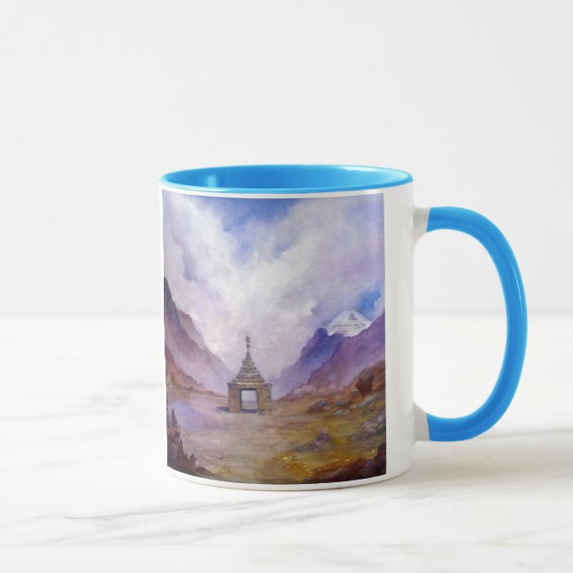 Caneca Stupa Mt Kailash Tibet (Direita)