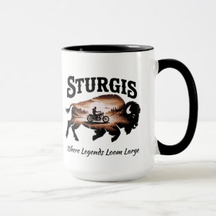 Caneca Sturgis Black Hills SD Lendas do Bisonte