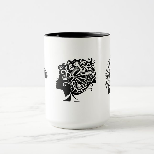 Caneca Stylist para o cabelo (Centro)