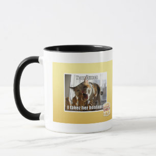 Caneca Sua rainha, takez de I seu refém