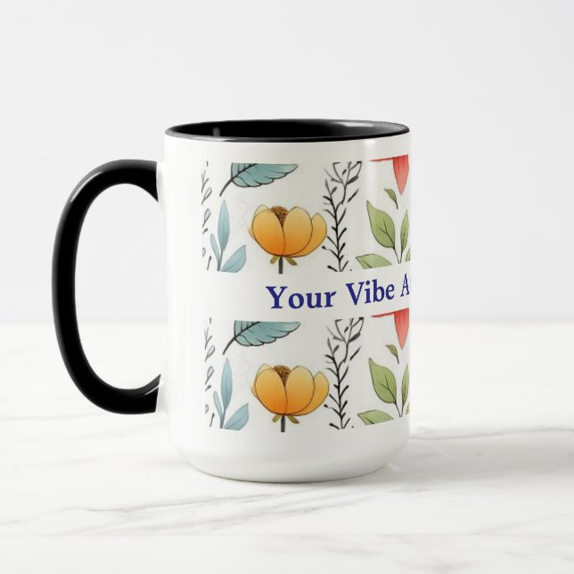 Caneca Sua vibração atrai sua tribo (Esquerda)