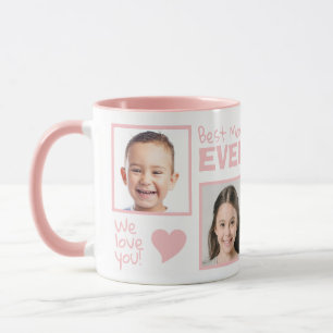 Caneca SUAS fotos e nomes MELHOR caneta MOM