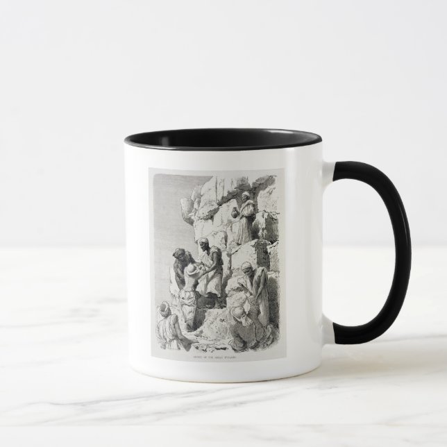 Caneca Subida da grande pirâmide, século XIX (Direita)
